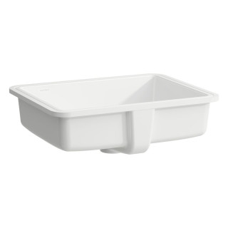 Umyvadlo pod desku Laufen Savoy, 44x33cm, z přepadem, bez otvoru pro baterii, bílá