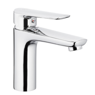 Umyvadlová baterie KFA Tanzanit, stojící, výška 154mm, zátka kilk-klak, chrom