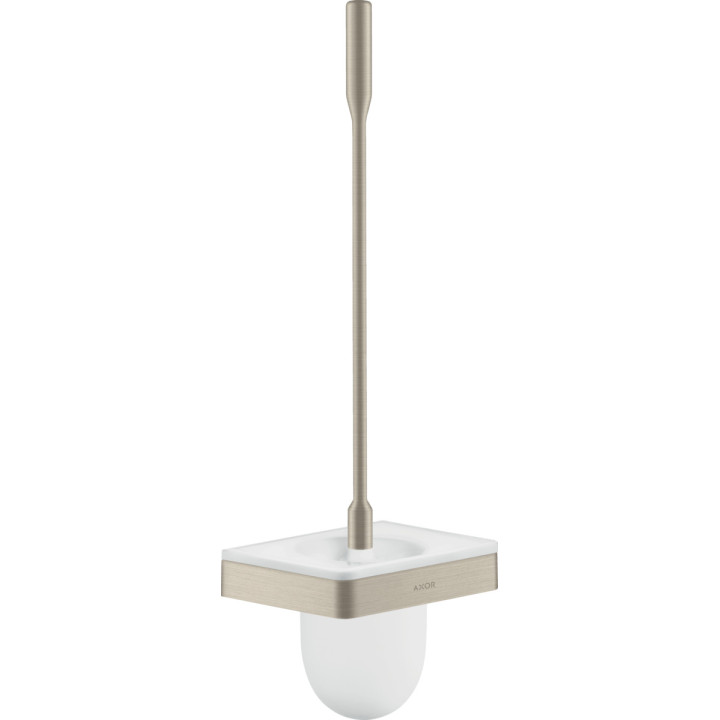 Zásobník z szczotką WC, Hansgrohe Axor, 15 x 11 x 46,5 cm, chrom