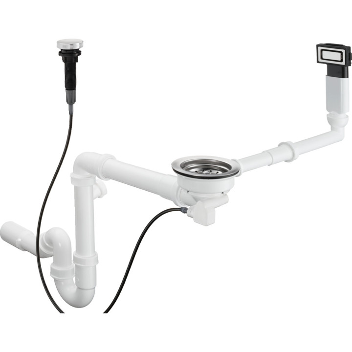 Dřez Hansgrohe S71 S719-U500, 498x398mm, ušlechtilá ocel