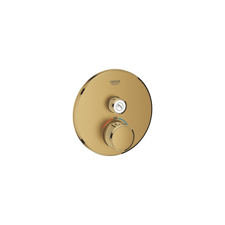 Baterie podomítková Grohe Grohtherm SmartControl termostatická 1-přijímač vody - brushed cool sunrise