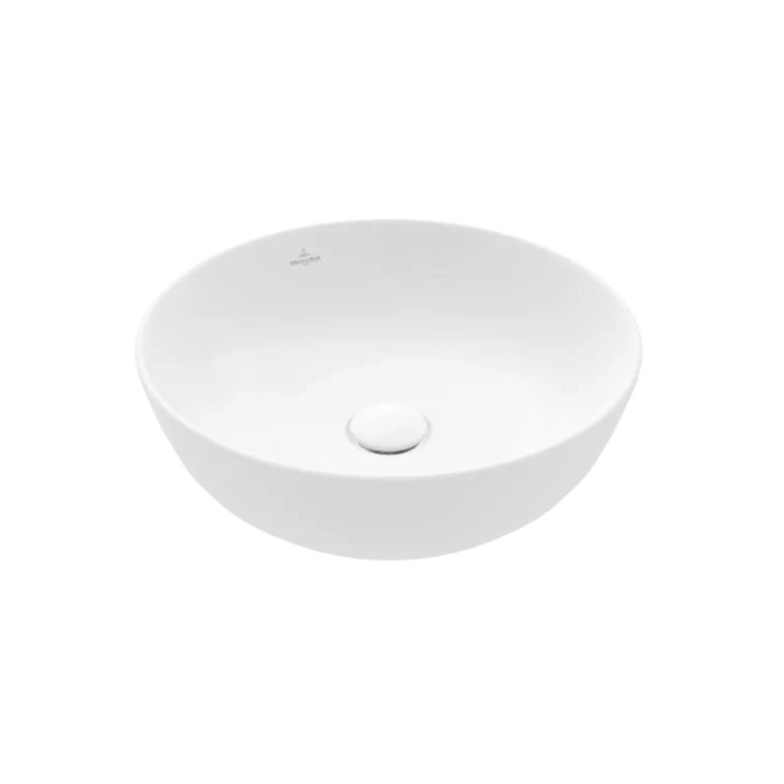 Umyvadlo Villeroy&Boch Artis na postavení na desku, śr. 43 cm, Weiss Alpin CeramicPlus