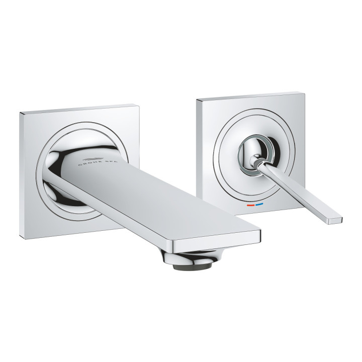 Umyvadlová baterie 3otvorová Grohe Allure, podomítková, výtokové rameno 208mm, chrom
