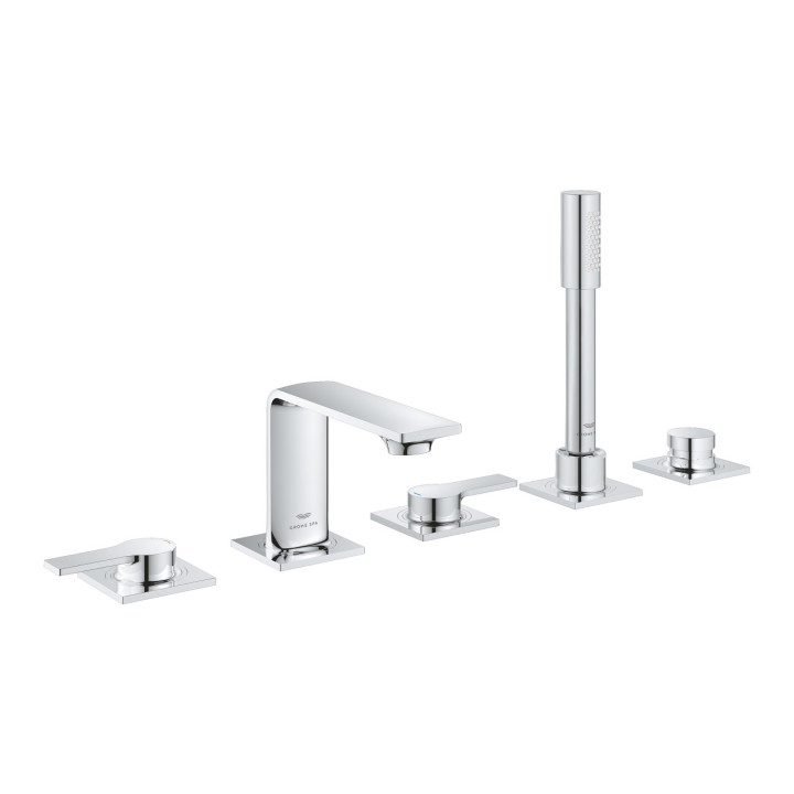 Vanová baterie 5otvorová Grohe Allure, w výstupy vody, výtokové rameno 143mm, brushed warm sunset