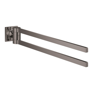 Věšák dvojitý Grohe Allure, 46cm, nástěnný, obracany, chrom