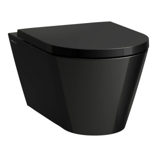 Mísa podvěsná Laufen Kartell by Laufen, 54,5x37cm, rimless, šedá matnáný