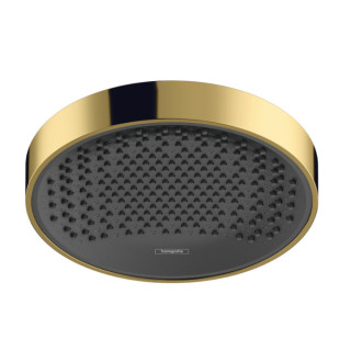Horní sprcha Hansgrohe Rainfinity 250 1jet, průměr 25cm, černá matnáný