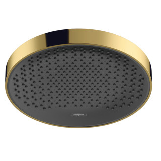 Horní sprcha Hansgrohe Rainfinity 250 1jet, průměr 25cm, černá matnáný