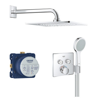 Sprchový set Grohe Tempesta 210, podomítkový, baterie termostatická, z sluchátkem sprchovým, chrom
