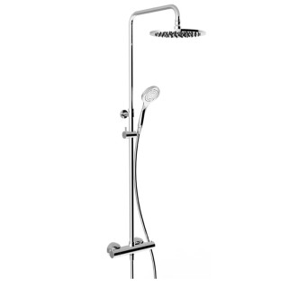 Umyvadlová baterie Gessi Rilievo, stojící, výška 297mm, bez zátky, warm bronze brushed PVD
