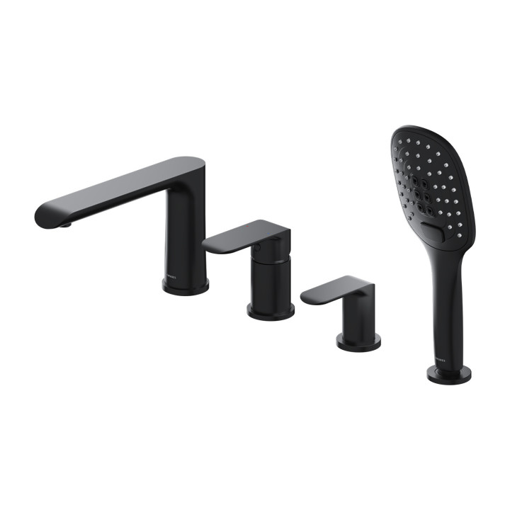 Vaňová baterie Omnires Sacramento, nadomítková, 2 výstupy vody, výtokové rameno 179mm, chrom