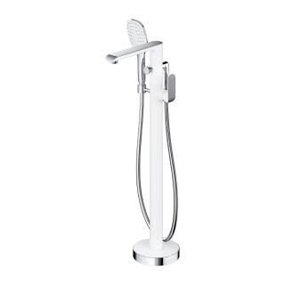 Vanová baterie 4otvorová Omnires Sacramento, stojící, 2 výstupy vody, výtokové rameno 180mm, chrom