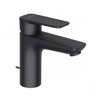 Umyvadlová baterie Kludi Pure&Style, stojící, výška 135mm, bez odtokové soupravy, černá matnáný