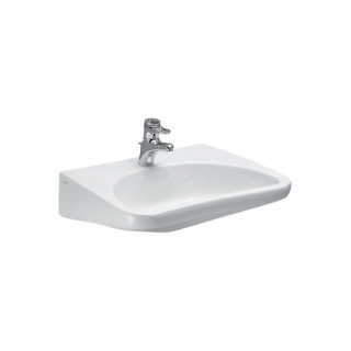 Umyvadlo stěnová 600 x 380 mm bez otvoru pro baterii bílá Laufen Pro S, H8189590001091