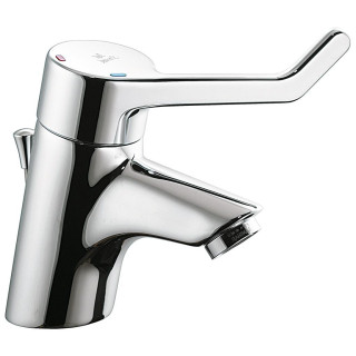 Umyvadlová baterie dla osób niepełnosprawnych Ideal Standard Ceraplus, stojící, výška 143mm, zátka automatický, chrom