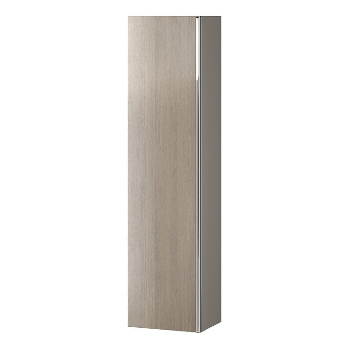 Sloupec boční Cersanit Larga, 160cm, dveře univerzální, 4 półki, bílý