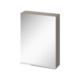 Skříňka lustrzana Cersanit Virgo, 40cm, dveře univerzální, 3 półki, chromovaný madlo, bílý