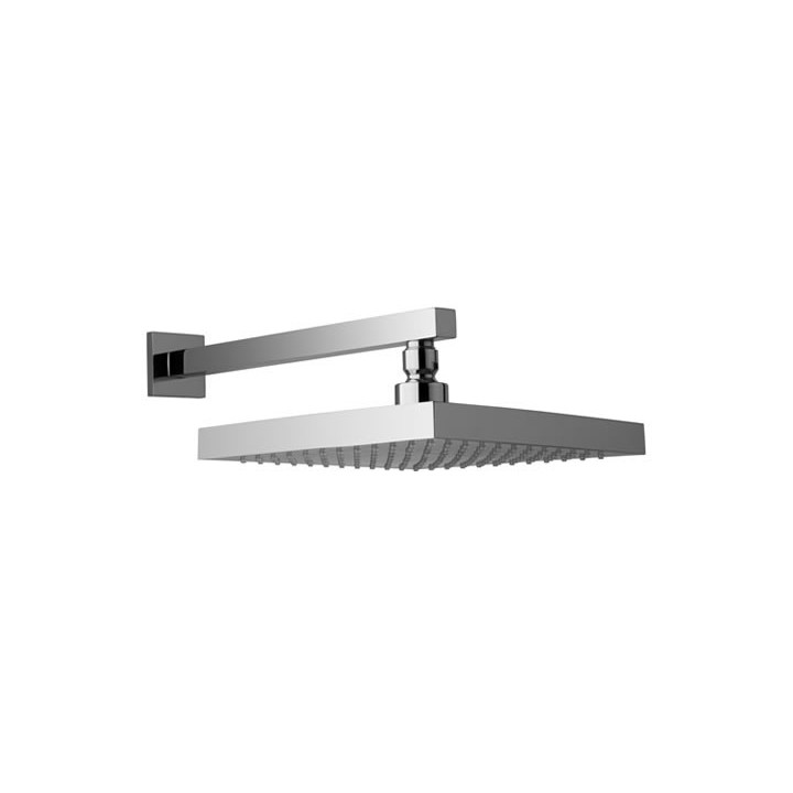Deszczownica kwadratowa 200/200mm + ramię Vicario- sanitbuy.pl