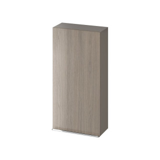 Skříňka lustrzana Cersanit Virgo, 40cm, dveře univerzální, 3 półki, chromovaný madlo, bílý