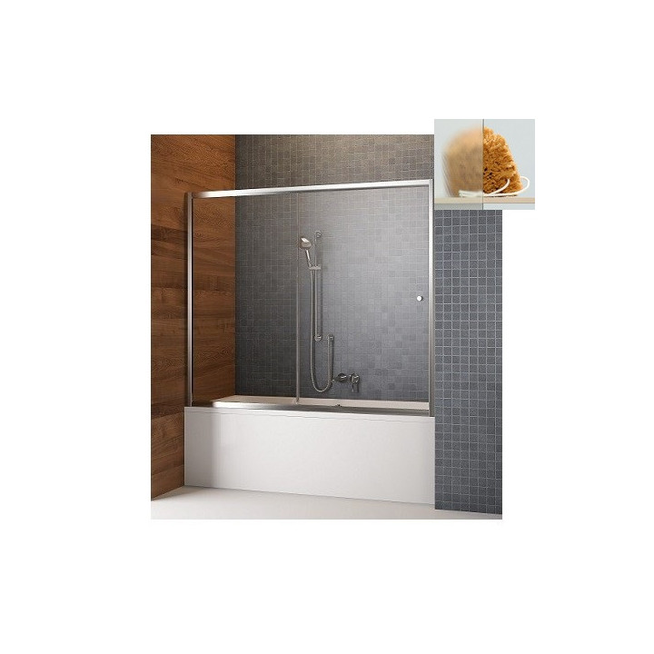 Vanová zástěna 140 cm s dveřmi posuvnými Radaway Vesta DWJ- sanitbuy.pl