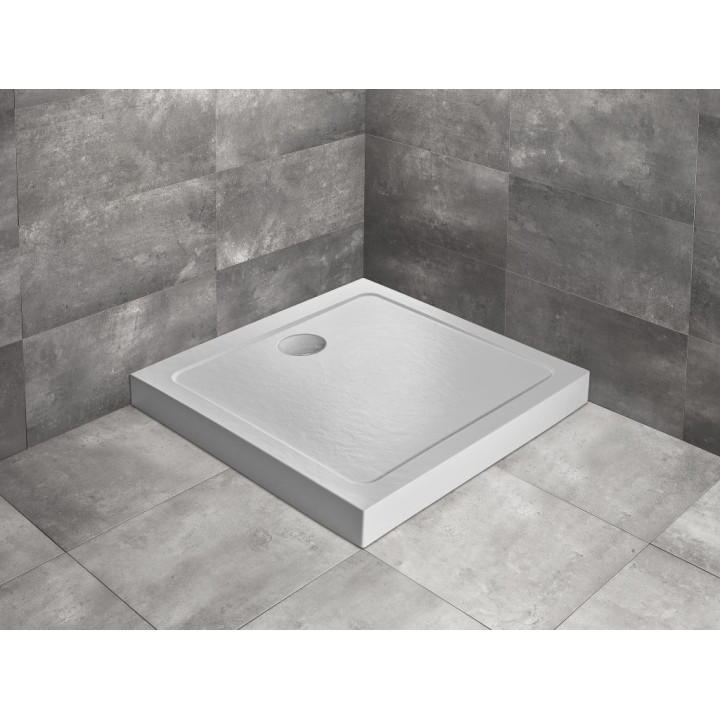 Akrylátátová sprchová vanička Radaway Doros C čtvercová 80x80 cm- sanitbuy.pl