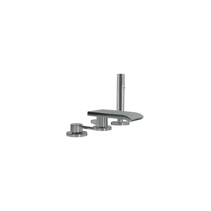 Bateria wannowa Tres Max-Tres trzyotworowa- sanitbuy.pl
