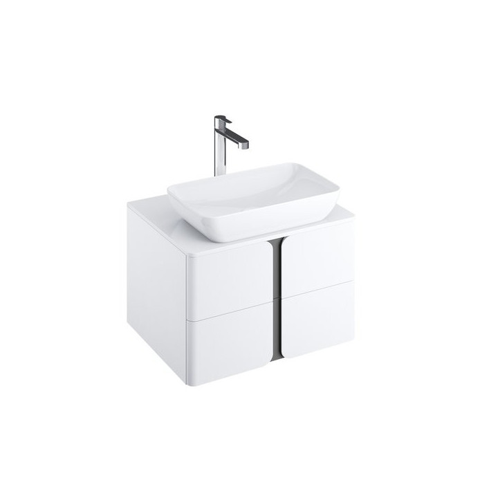 Blat pod umyvadlo Ravak Balance 800, 80 x 46 cm, bílý