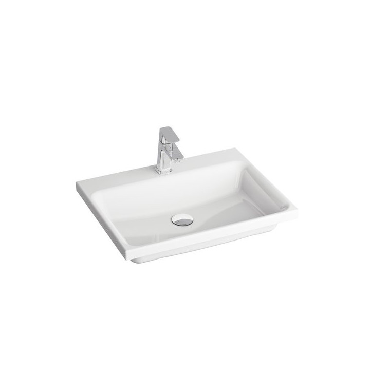 Umyvadlo Ravak Comfort 600,60 x 46 cm, bílá