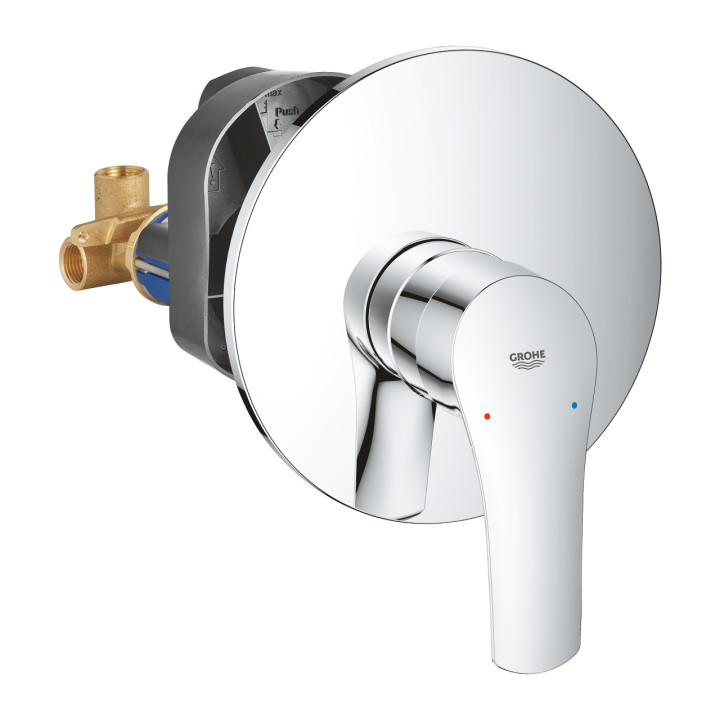 Umyvadlová baterie Grohe Eurosmart Professional, stojící, velikost S, zátka automatický, zimna woda w środkowej pozycji uchwytu,