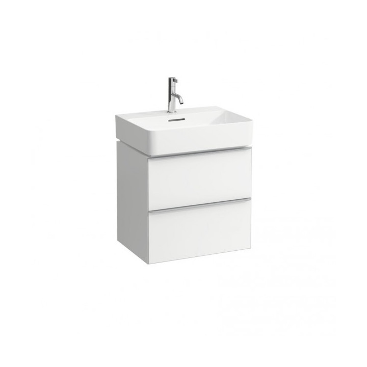 Umyvadlo ścienno-na desku 550 x 420 mm SaphirKeramik s otvorem pro baterii bílá- sanitbuy.pl
