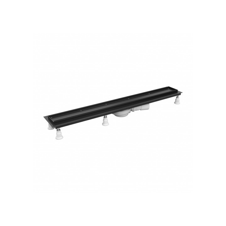 Omnires Lowfix odtok sprchový 80 cm liniowy černá