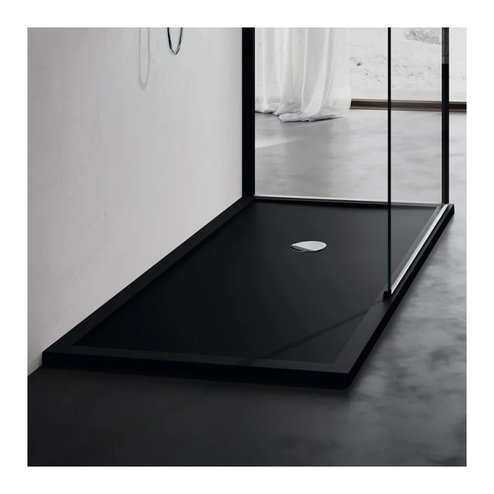 Sprchová vanička pravoúhlý Novellini Olympic Plus 120x90x4,5cm, šedá