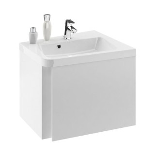 Skříňka pod umyvadlo Ravak SD 10° Pravá ,rohová, 550mm, bílá