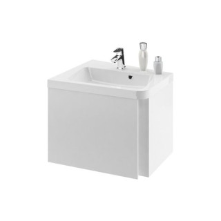 Skříňka pod umyvadlo Ravak SD 10° Levá ,rohová, 550mm, bílá