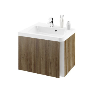 Skříňka pod umyvadlo Ravak SD 10° Levá ,rohová, 550mm, bílá