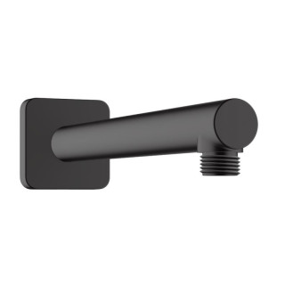 Rameno sprchové Hansgrohe, 38,9cm, nástěnné, černá matnáný