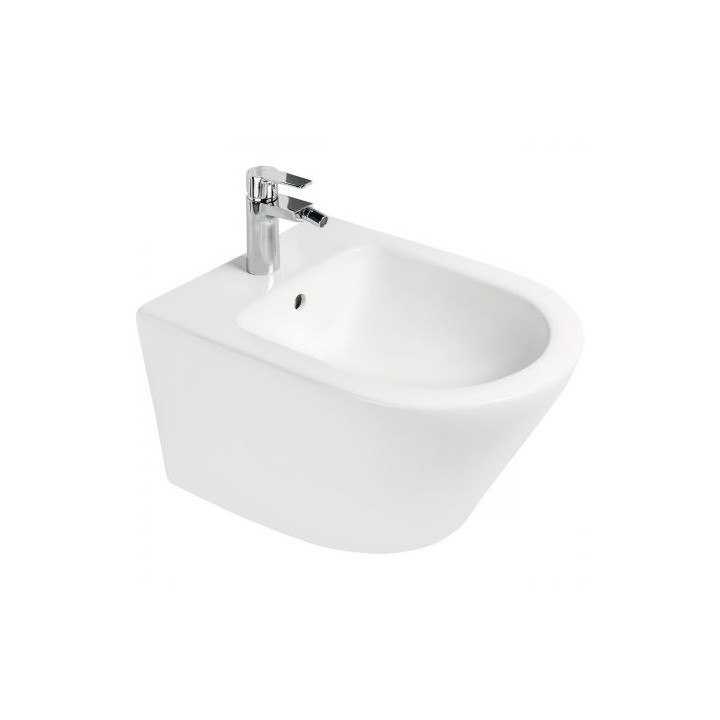 Závěsné wc wc Oltens Jog 52x36 cm - bílá