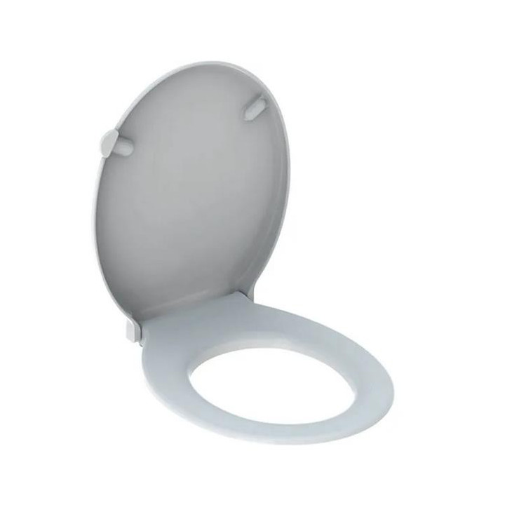 Závěsná mísa WC Geberit Selnova Comfort, s hlubokým splachováním, dlouhá 70x35,5 cm, z krawędzią, bez barier - bílá