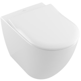 Mísa stojící Villeroy&Boch Subway 2.0, bez kołnierza, 37x56 cm, odtok vodorovný, bílá- sanitbuy.pl