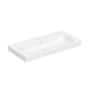 Geberit Modo Umyvadlo, B80cm, H15.5cm, T48.5cm, z přepadem, s otvorem pro baterii