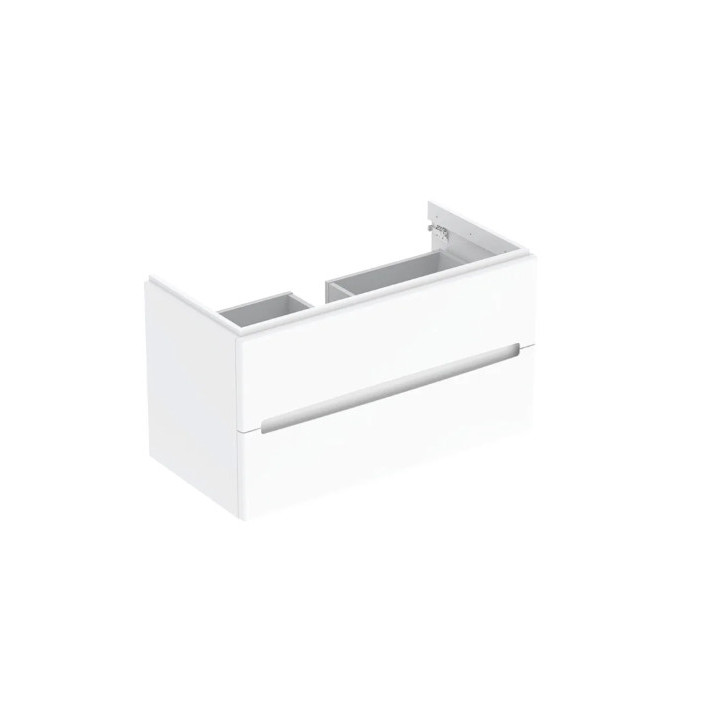 Geberit Modo Skříňka pod umyvadlo, B79cm, H55cm, T47.9cm, se dvěma zásuvkami, bílý