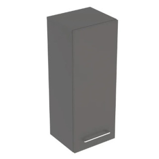 Geberit Selnova Square Skříňka boční, B33cm, H85cm, T29.7cm, z jednymi drzwiami, bílý