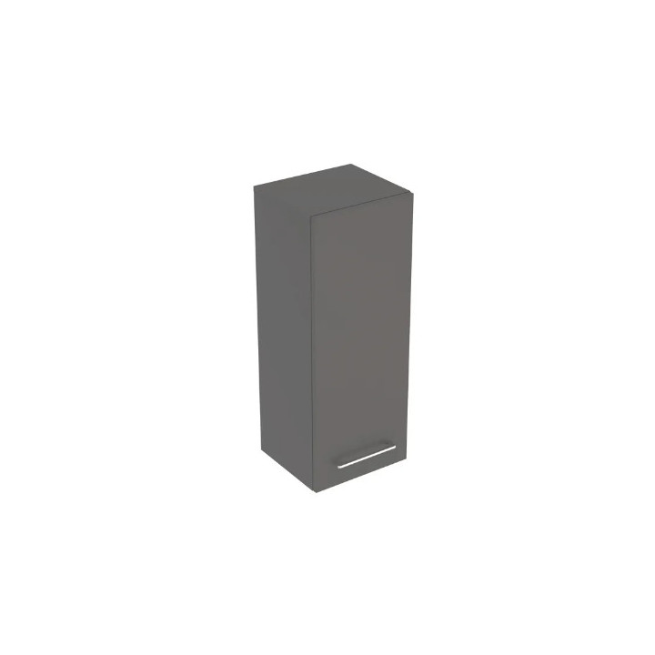 Geberit Selnova Square Skříňka boční, B33cm, H85cm, T29.7cm, z jednymi drzwiami, bílý