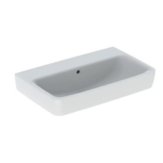 Geberit Selnova Compact Umyvadlo, B65cm, H17.5cm, T40cm, bez přepadu, s otvorem pro baterii