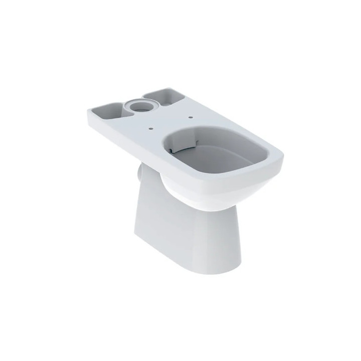 Geberit Selnova Stojící mísa WC do spłuczki nasadzanej, s hlubokým splachováním, B36cm, H39cm, T67cm, odtok vertikální