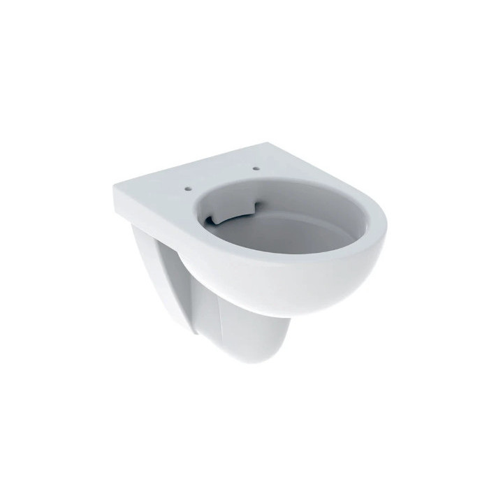 Geberit Selnova Závěsná mísa WC, s hlubokým splachováním, B35.5cm, H34cm, T53cm, Rimfree