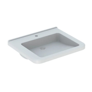Geberit Selnova Comfort  Umyvadlo, B65cm, H15.5cm, T55cm, z přepadem, s otvorem pro baterii