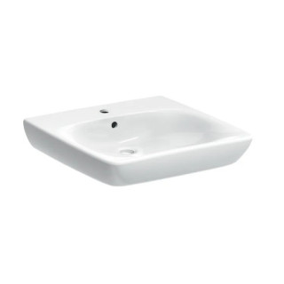 Geberit Selnova Comfort  Umyvadlo, 55x15x55cm, bez přepadu, s otvorem pro baterii
