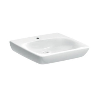 Geberit Selnova Comfort Umyvadlo, 60x15x55cm, z přepadem, s otvorem pro baterii