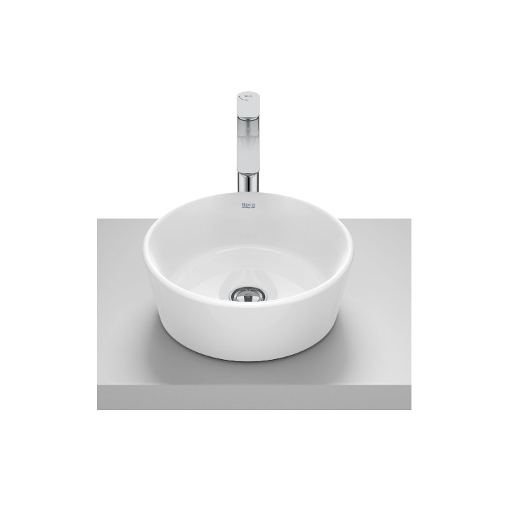 OPTICA Umyvadlo na postavení na desku ROUND CR 35 cm BIAŁY POŁYSK